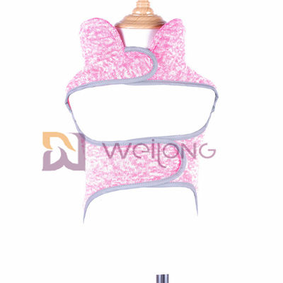 Velcro Açılış Pembe Polar Pet Coat Ceket Heather Köpek Sweatshirt