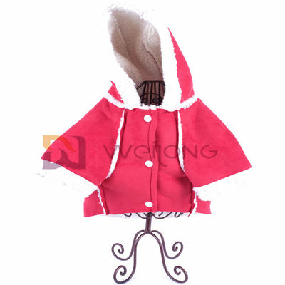 Sıcak Taklit Deri Evcil Hayvan Giyim Sonbahar Ham Kenar Sevimli Pet Hoodie