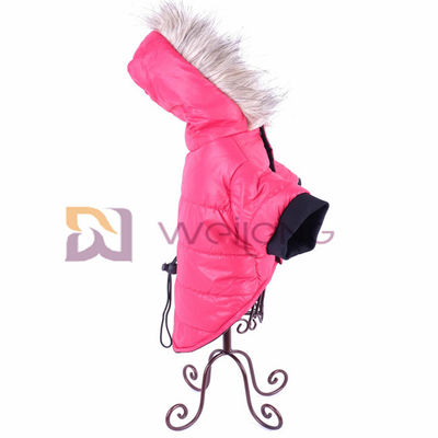 Vatka Çıtçıt Doldurma Açılış Kürk Hood Evcil Hayvan Giyim Hoodie Polyester köpek dış giyim