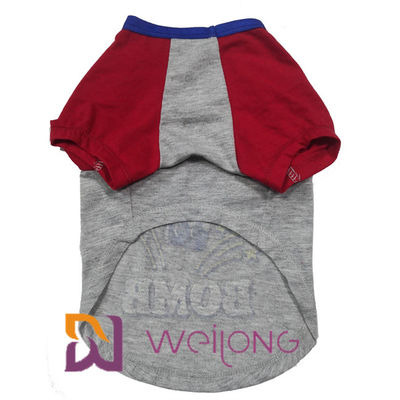 Köpekler İçin Yaz Özelleştirilebilir Pet T Shirt Kauçuk Baskı İngiltere Bayrağı