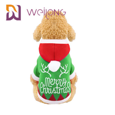 Noel Hoodie Köpek Kış Giysileri Noel Baba Kardan Adam Elk Köpek Kedi Kış Giysileri