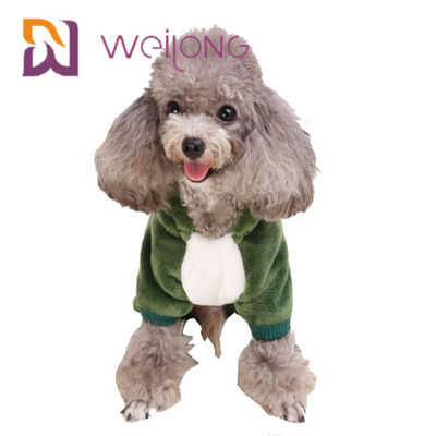 Mercan Kadife Timsah Küçük Köpek Pijama Kedi Sıcak Köpek Giysileri Hoodie