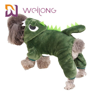 Mercan Kadife Timsah Küçük Köpek Pijama Kedi Sıcak Köpek Giysileri Hoodie