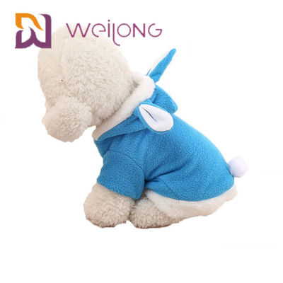 Paskalya Tavşanı Kostüm Cadılar Bayramı Cosplay Tavşan Pet Hoodie Kedi Köpek Için 100% Polar Polar