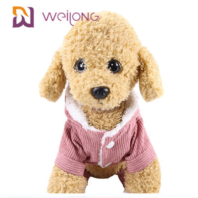 BSCI 100% Poly Corduroy Pet Pijama Köpek Giysileri Sonbahar ve Kış