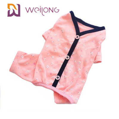 İlkbahar / Yaz Özelleştirme Desen Hırka Pet Pijama Pamuklu Jersey Astar