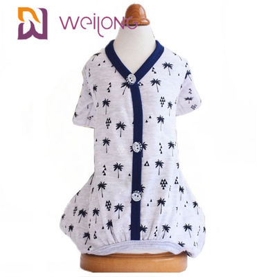 İlkbahar / Yaz Özelleştirme Desen Hırka Pet Pijama Pamuklu Jersey Astar