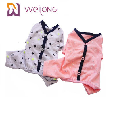 İlkbahar / Yaz Özelleştirme Desen Hırka Pet Pijama Pamuklu Jersey Astar