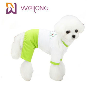 Poly French Terry Pet Pijama Yaz Etek Köpekler Kedi İçin Özel Pijama