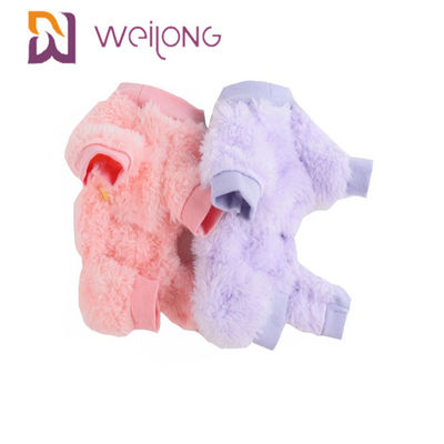 Nefes Alabilir Köpek Kedi Pet Pijama Poly Soft Sherpa Sevimli Köpek Pijamaları