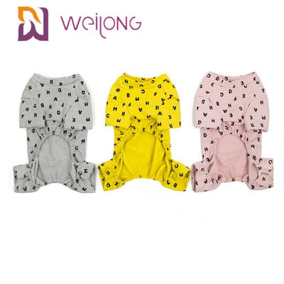 Kişiselleştirme Sonbahar / Kış Kazak Pet Pijama BSCI Köpek Polar Onesie