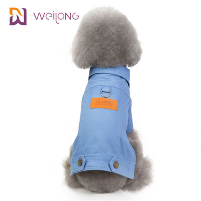 Özelleştirilmiş Pamuklu Kanvas Pet Coat Yumuşak Sherpa Astar Köpek Kışlık Mont