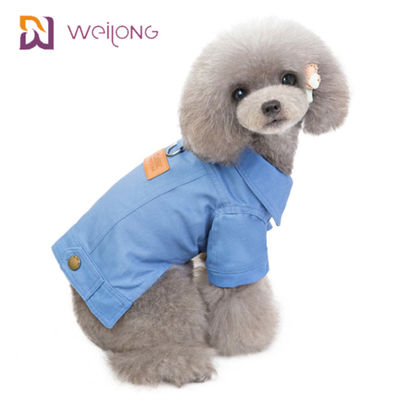 Özelleştirilmiş Pamuklu Kanvas Pet Coat Yumuşak Sherpa Astar Köpek Kışlık Mont