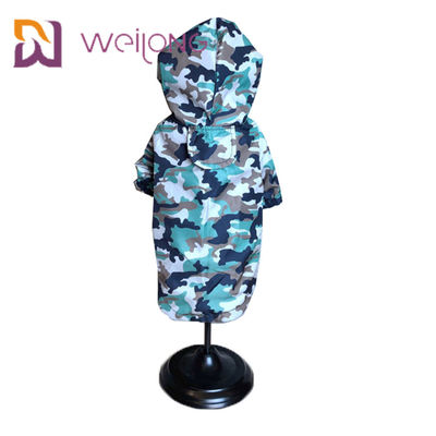 Velcro Açılış Camo Pet Köpek Su Geçirmez Tulum Mesh Astar