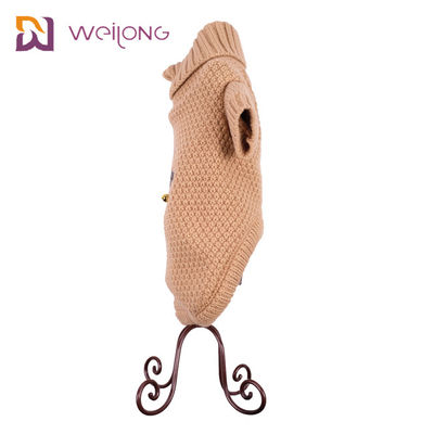 Polar Köpek Hoodie Kazak Şapkalı Termal Örme Köpek Formaları Süveter